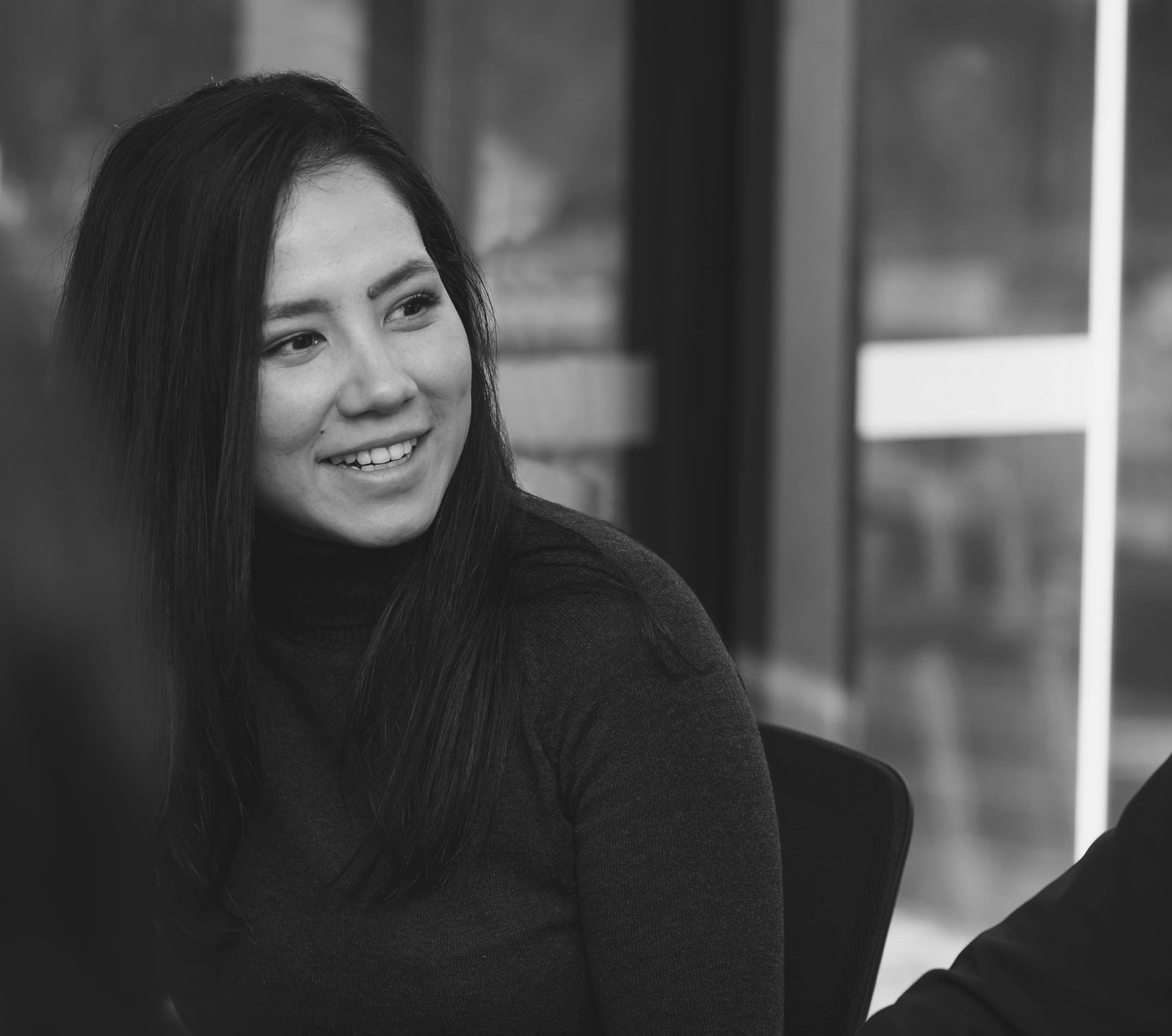 Person giving advice