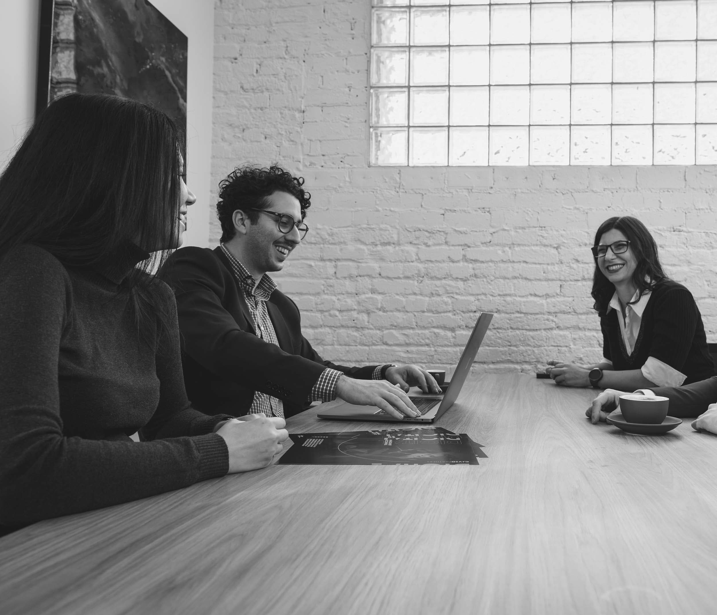 Business strategy meeting